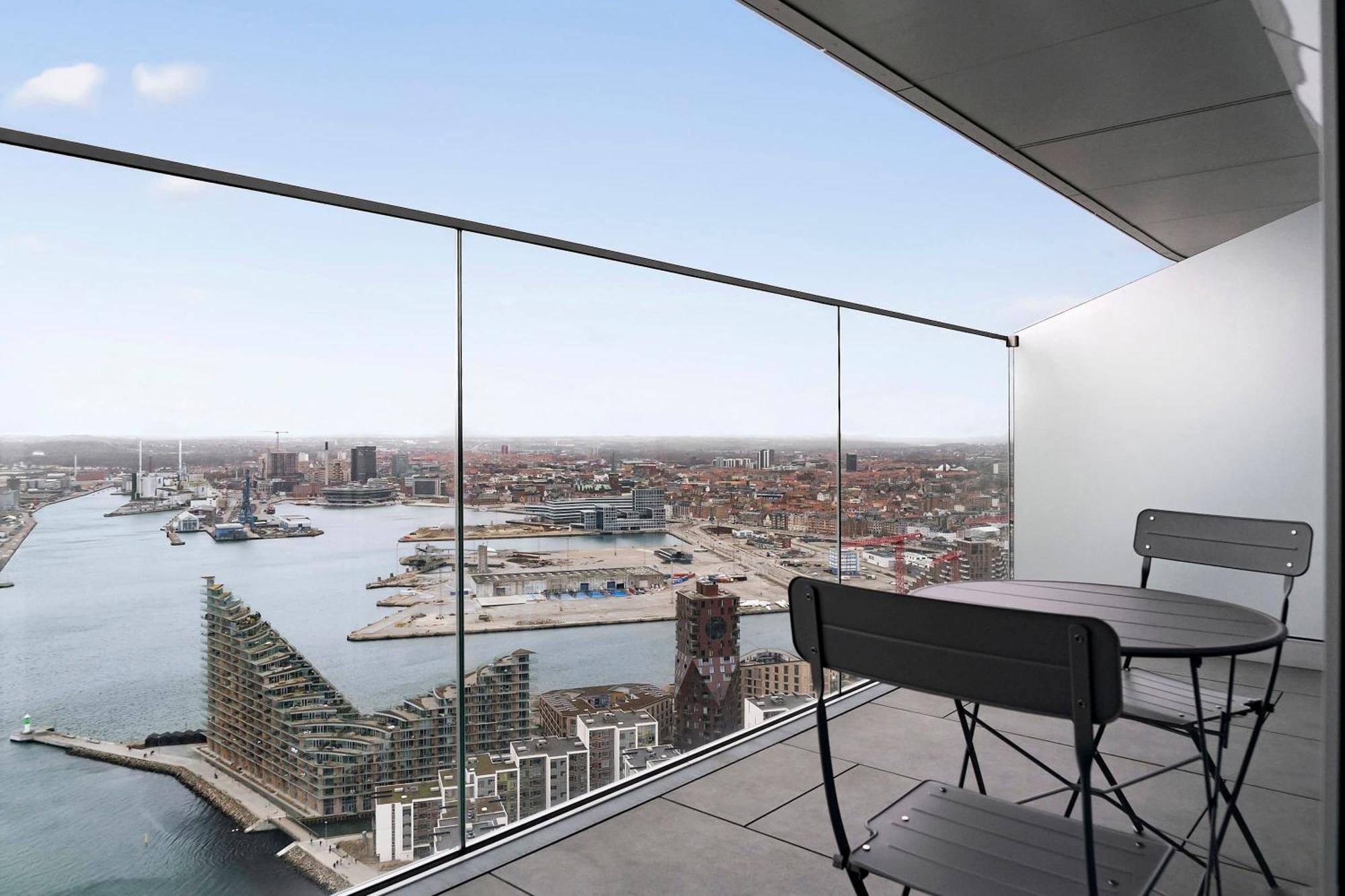 Penthouse Paradise On 39Th Floor Lejlighed Århus Eksteriør billede