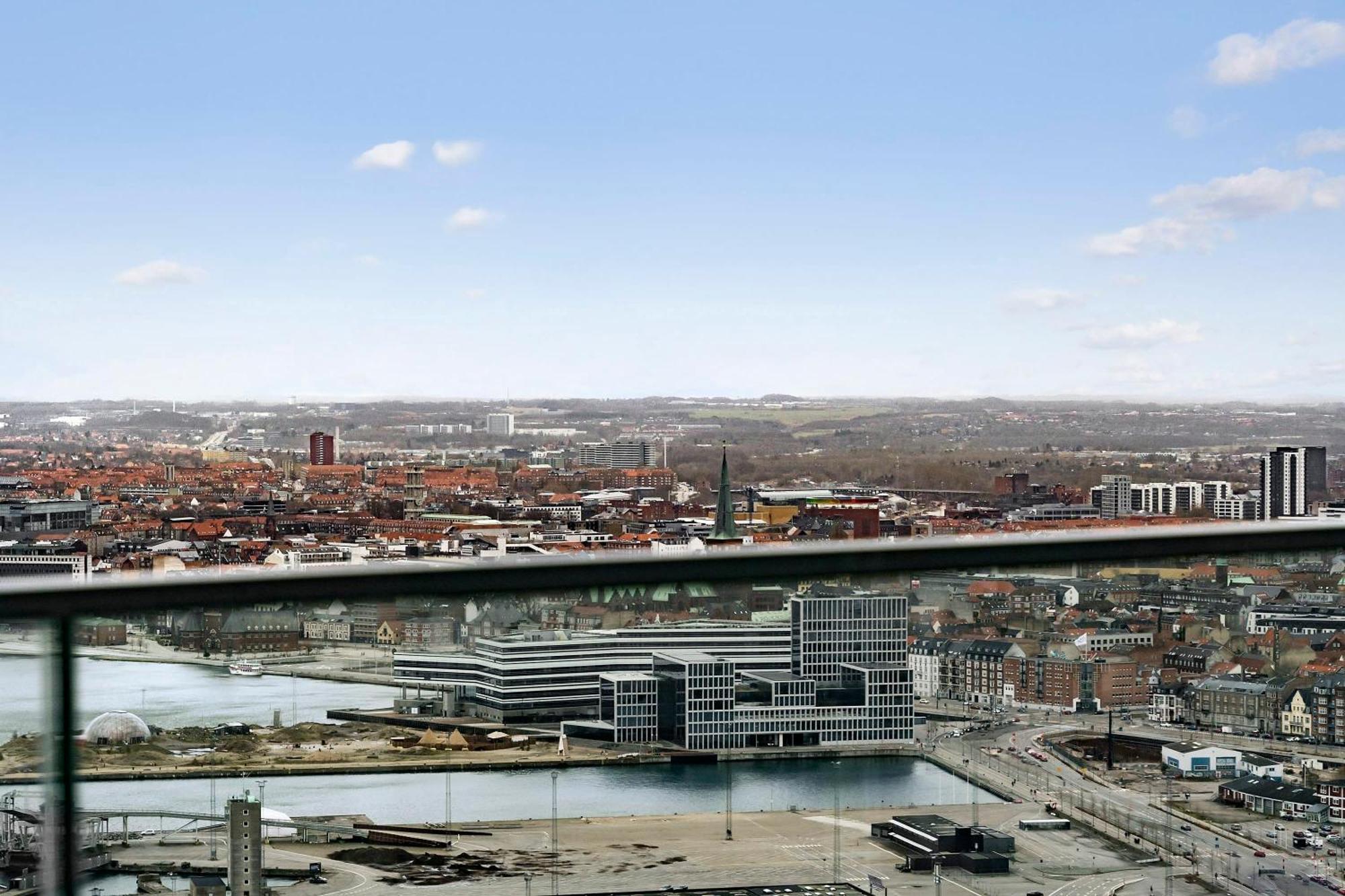 Penthouse Paradise On 39Th Floor Lejlighed Århus Eksteriør billede
