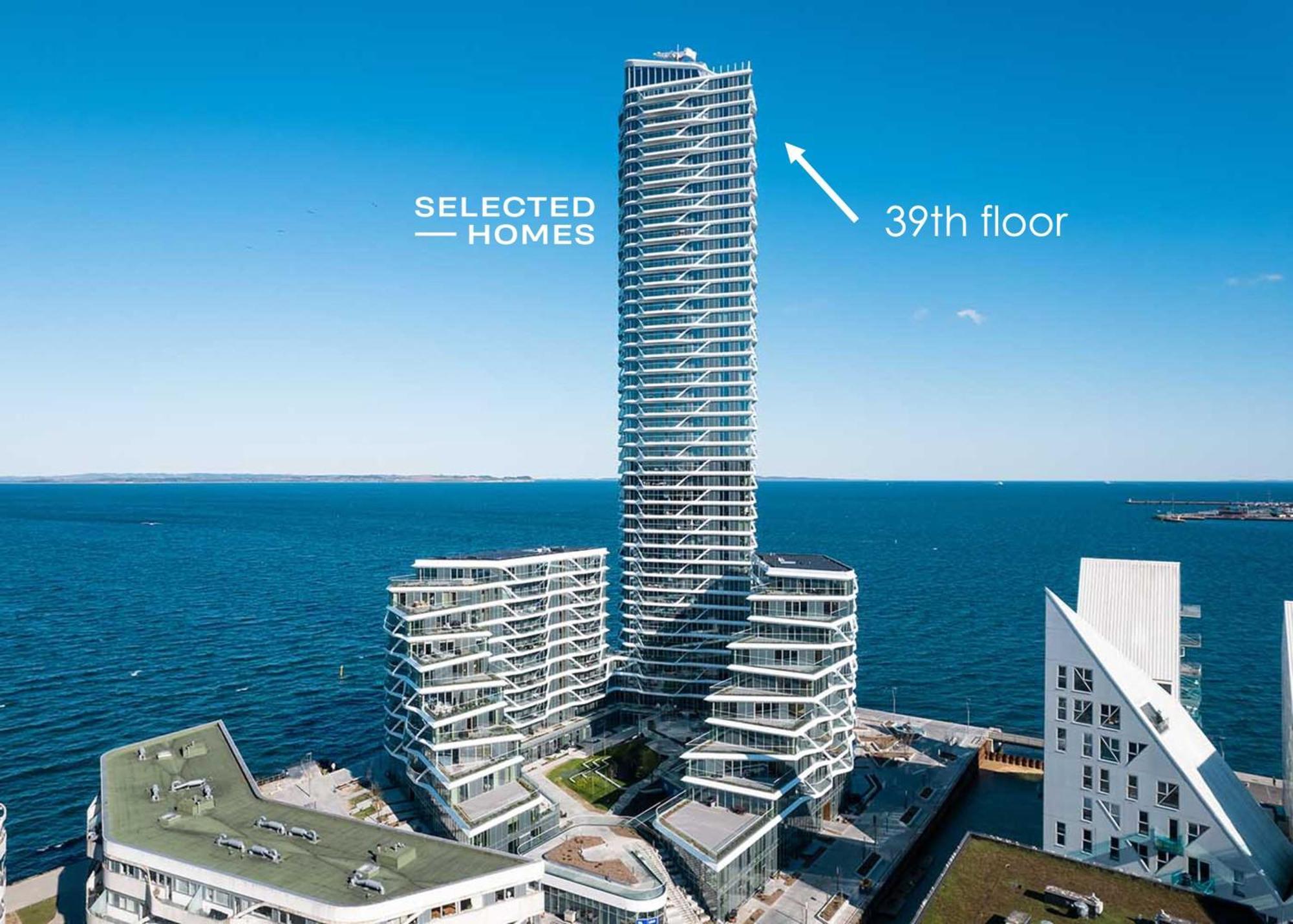 Penthouse Paradise On 39Th Floor Lejlighed Århus Eksteriør billede